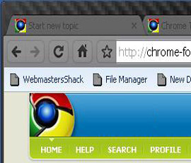 chrome theme