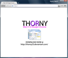 chrome theme